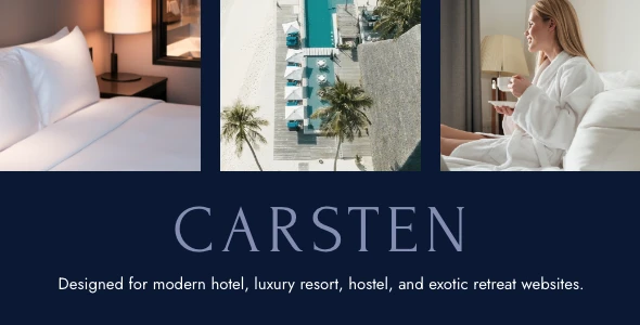 Carsten – Hotel Booking WordPress Theme